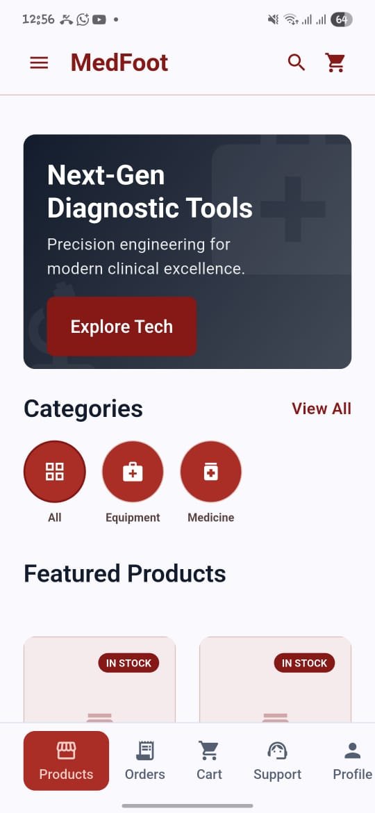 MedFoot App Screen 4